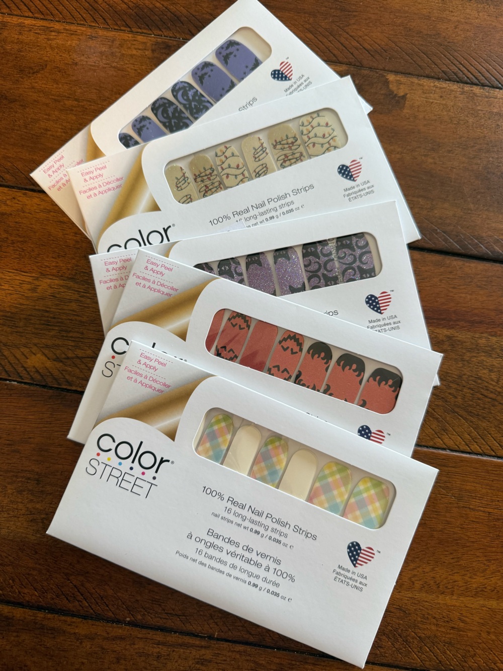 NEW Color Street Nail Polish Strips Variety Pack